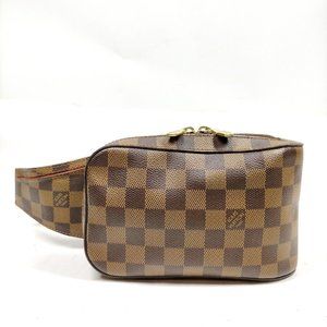 Louis Vuitton Brown Checkered Crossbody Bag